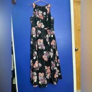 Long floral dress